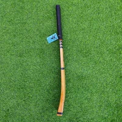 KWE Sports Black Mamba bat Kashmir Willow Hard Tennis Bat (Golden)