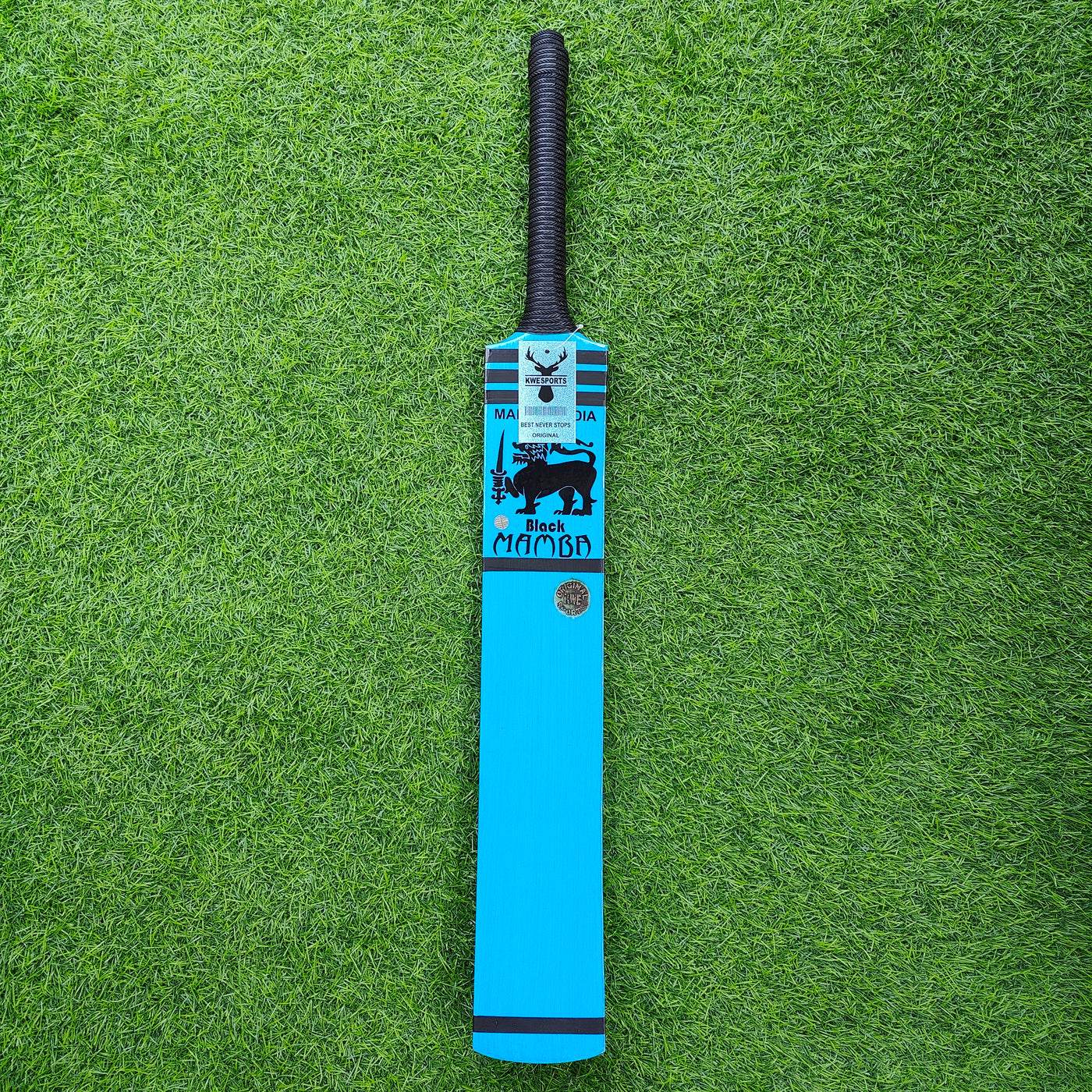 Black Mamba Bat - Soft Tennis Bat - Blue